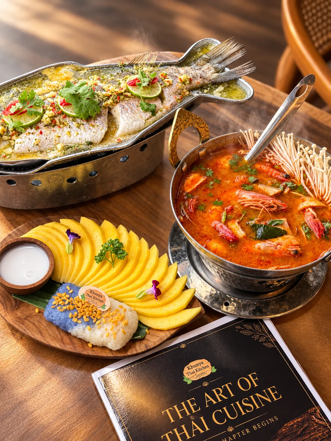 Thai cuisine campaign project